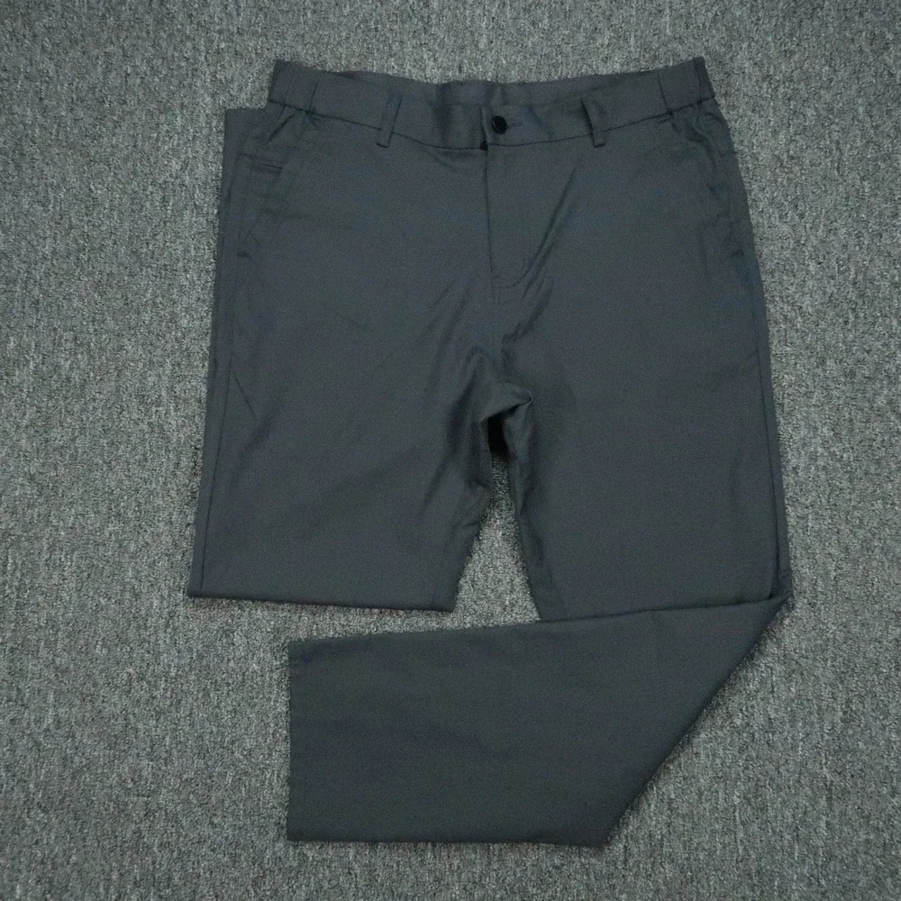 Jack Archer Pants Mens 34x30 Deep Blue Jetsetter Chino Zip Pocket Trouser